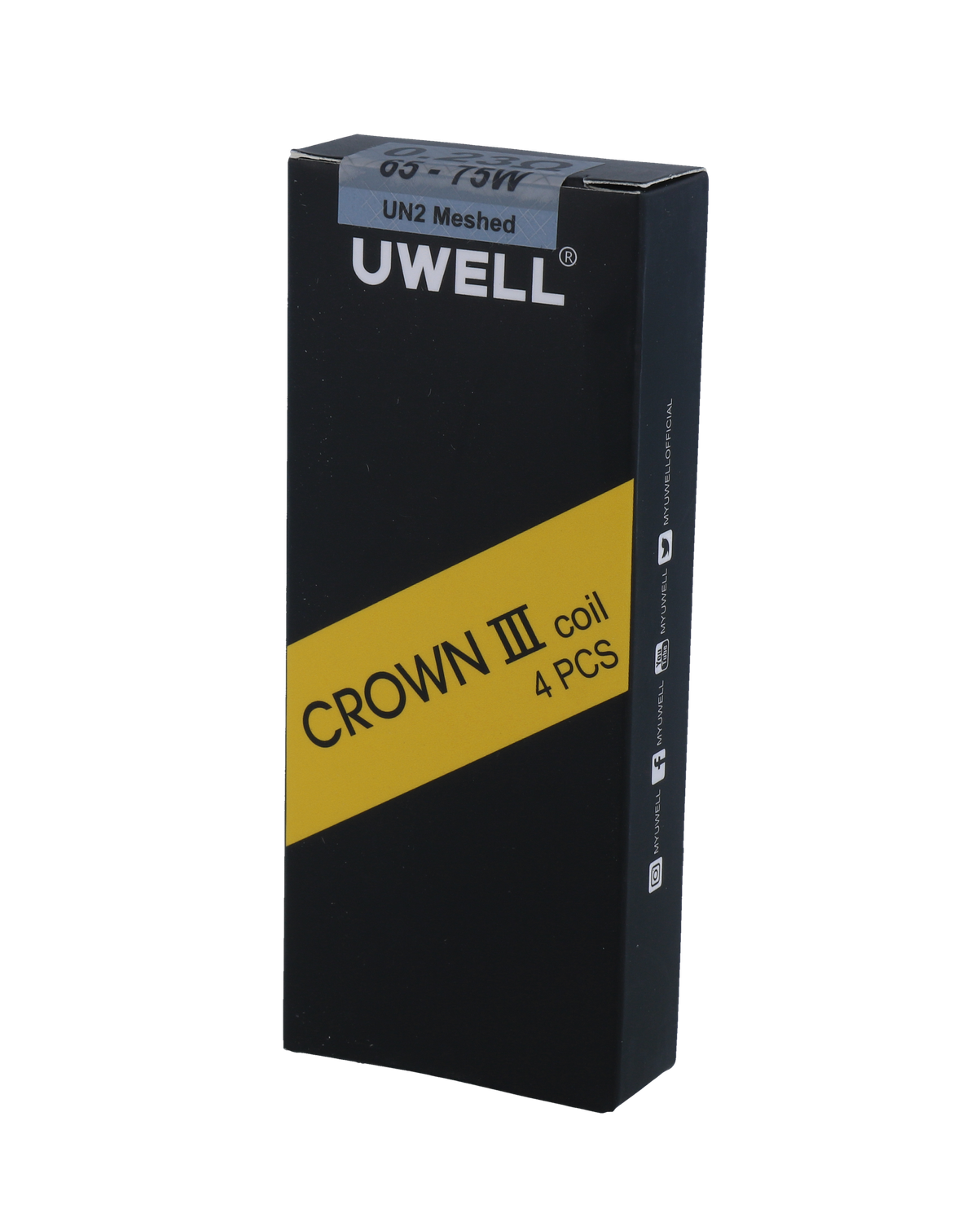 Uwell Crown 3 UN2 Mesh Heads 0,23 Ohm (4 Stück pro Packung)