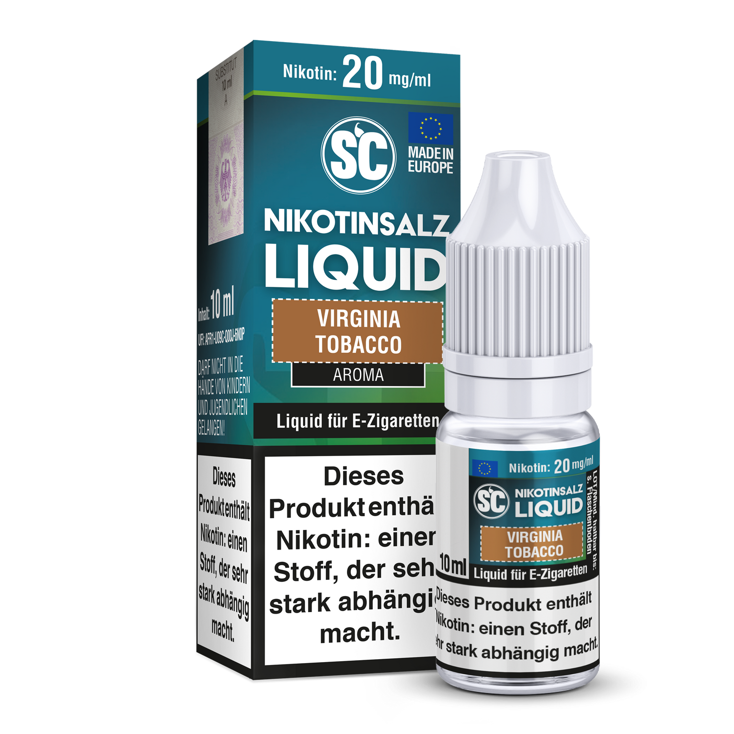 SC - Virginia Tobacco -  Nikotinsalz Liquid