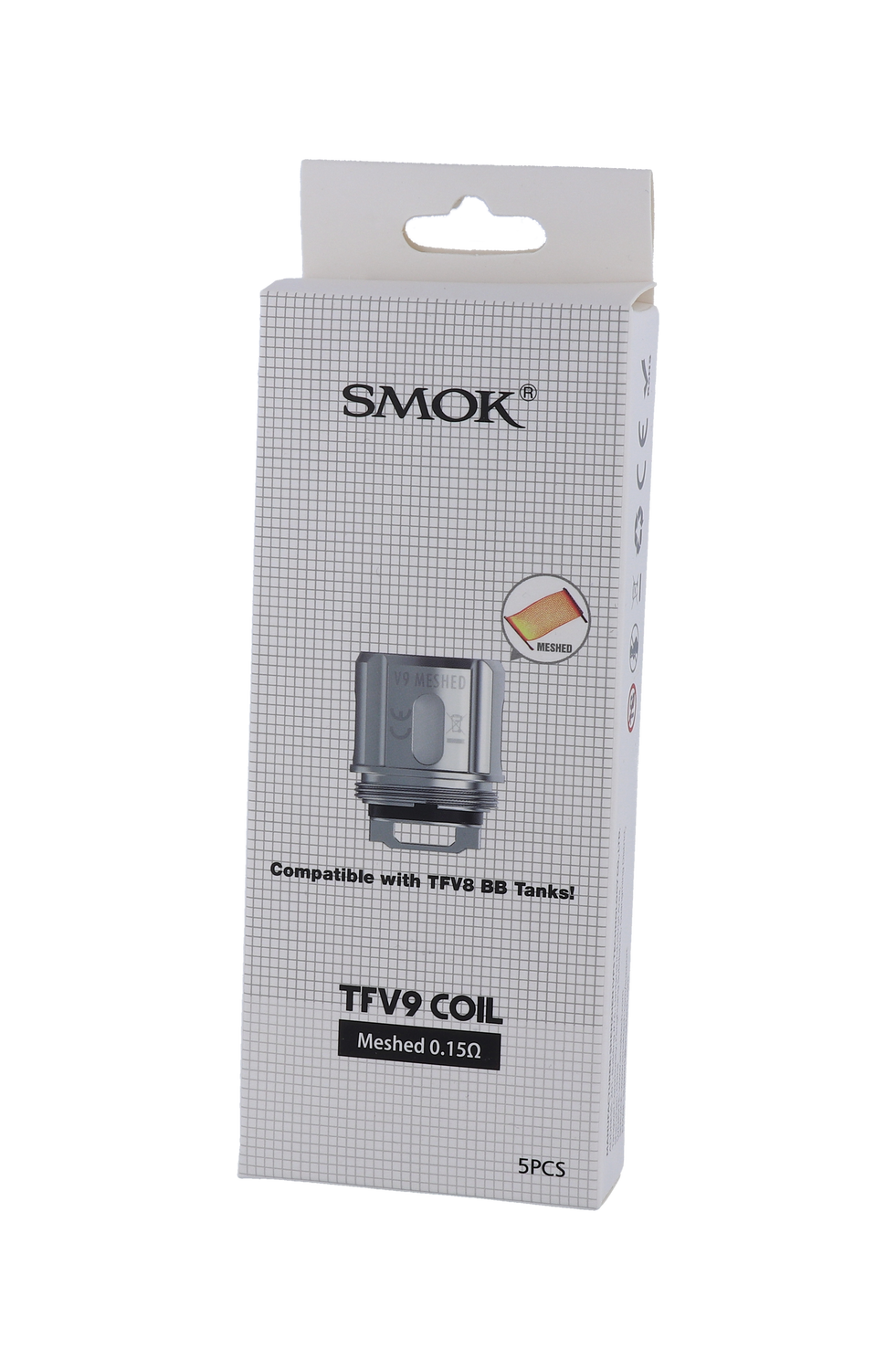 Smok V9 0,15 Ohm Mesh Head (5 Stück pro Packung)