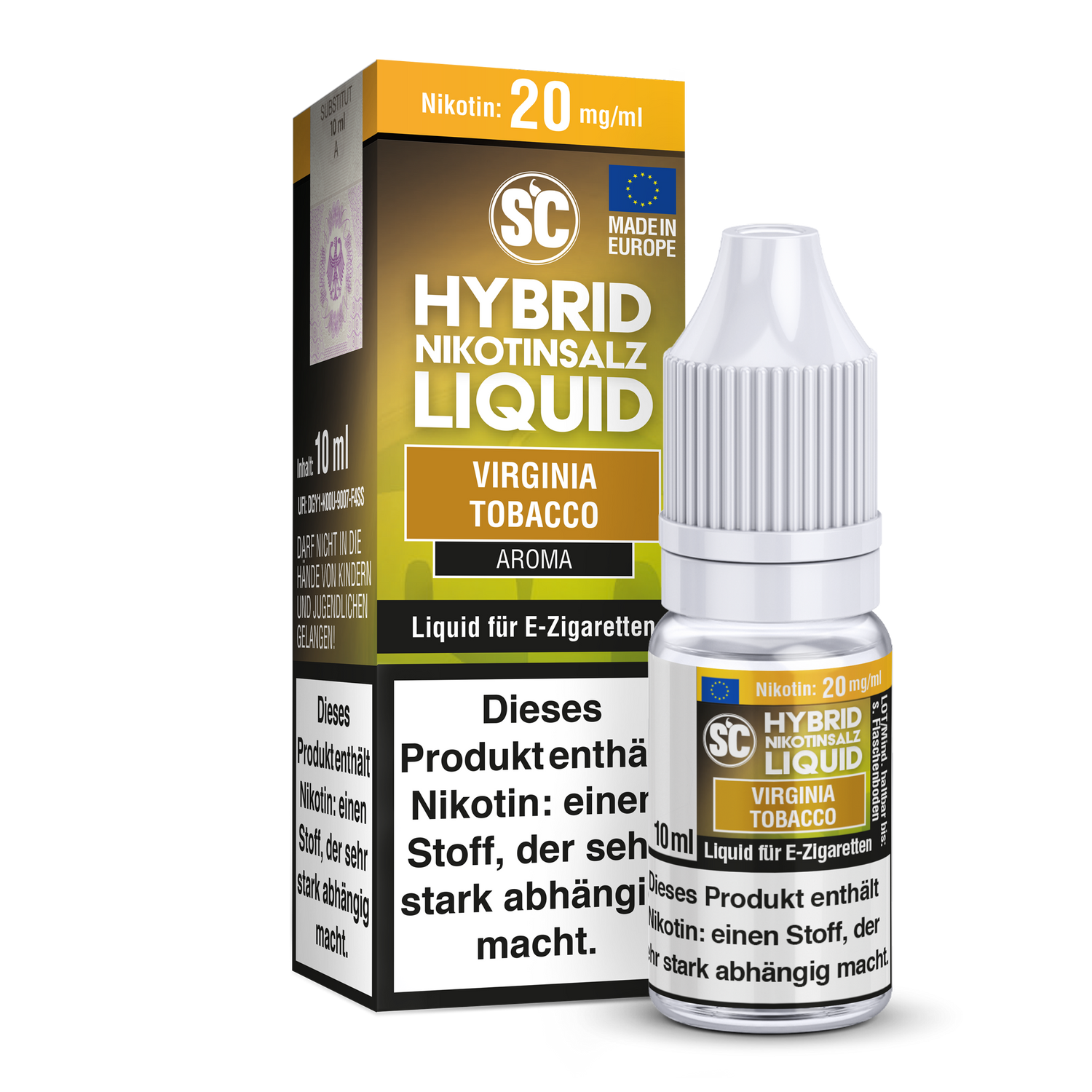 SC - Virginia Tobacco -  Hybrid Nikotinsalz Liquid