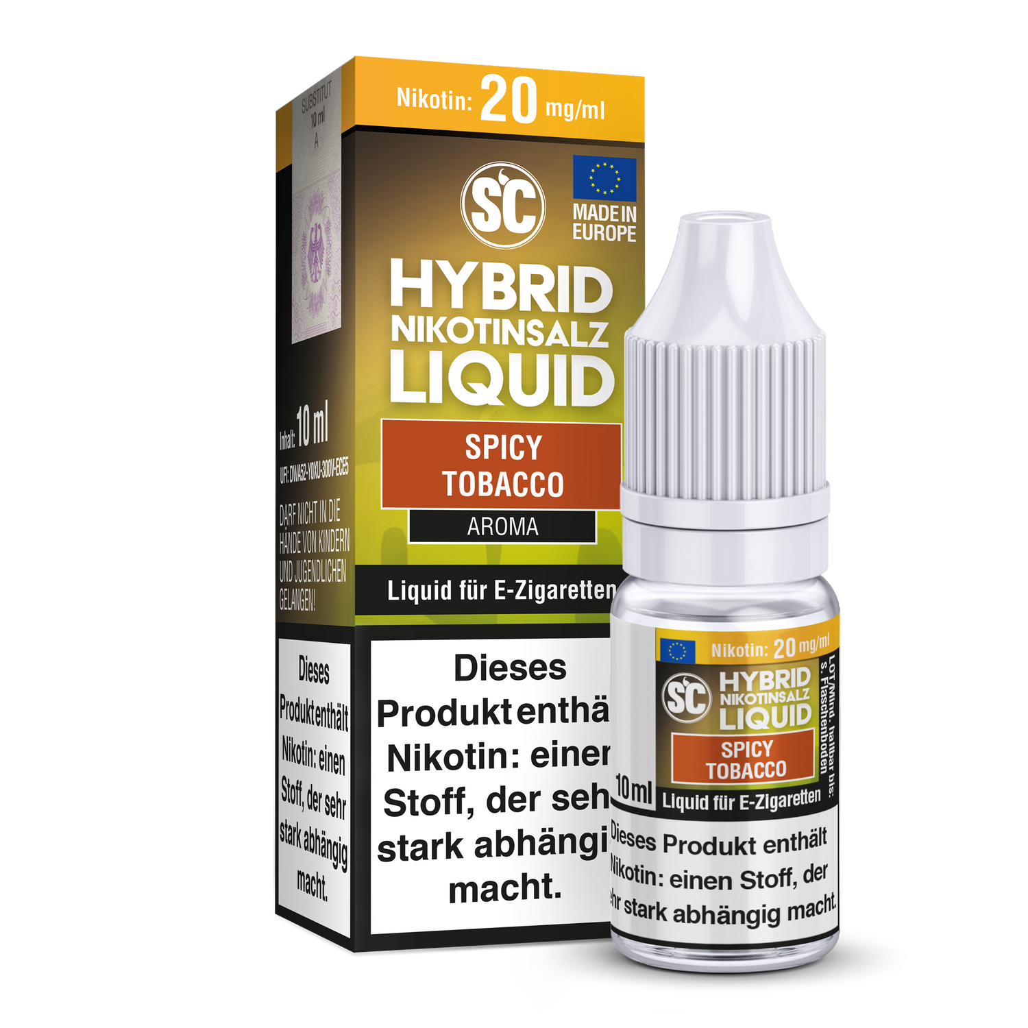 SC - Spicy Tobacco - Hybrid Nikotinsalz Liquid