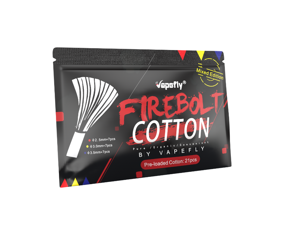 Vapefly Firebolt Cotton Threads Mixed Edition (21 Stück pro Packung)