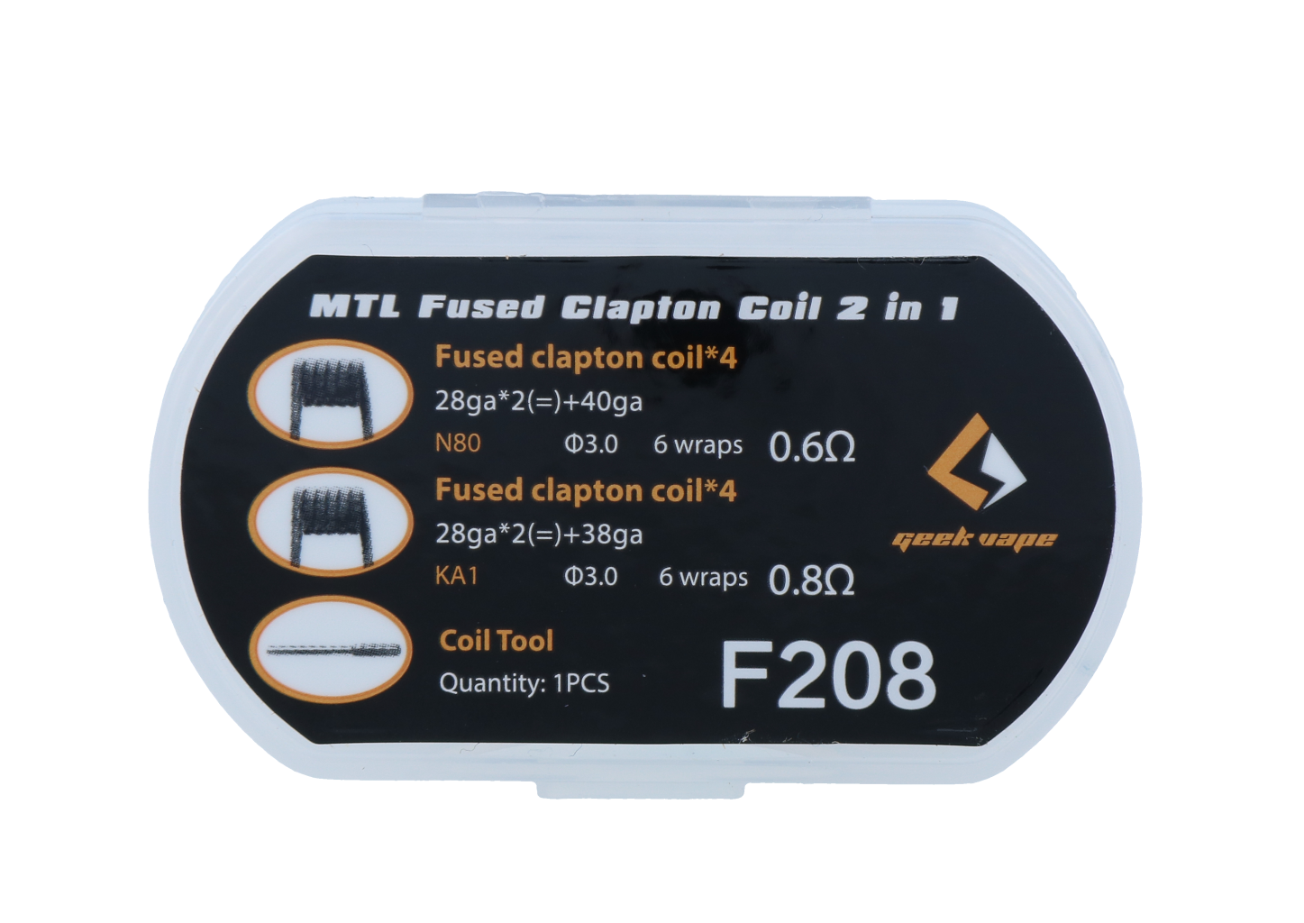 GeekVape MTL Fused Clapton Coil 2 in 1 Set