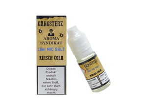 Gangsterz - Kirsch Cola - Nikotinsalz Liquid