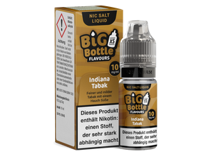 Big Bottle - Indiana Tabak - Nikotinsalz Liquid 