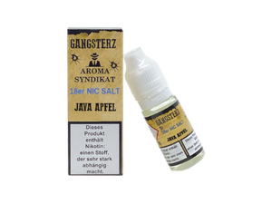 Gangsterz - Java Apfel - Nikotinsalz Liquid