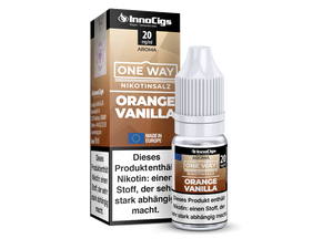 InnoCigs - One Way - Orange Vanilla - Nikotinsalz Liquid