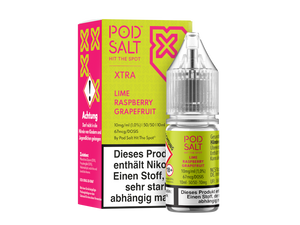 Pod Salt X - Lime Raspberry Grapefruit - Nikotinsalz Liquid 