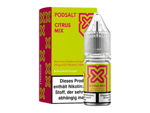 Pod Salt X - Citrus Mix - Nikotinsalz Liquid