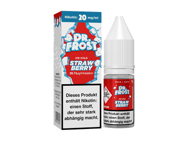 Dr. Frost - Ice Cold - Strawberry - Nikotinsalz Liquid