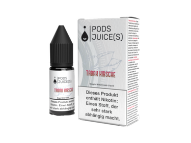 Pods Juice(s) - Tabak Kirsche - Nikotinsalz Liquid