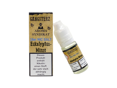 Gangsterz - Eukalyptus-Minze - Nikotinsalz Liquid 