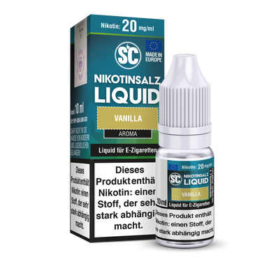 SC - Vanilla -  Nikotinsalz Liquid