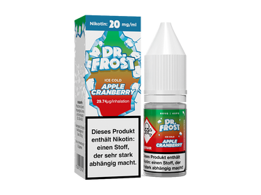 Dr. Frost - Ice Cold - Apple Cranberry - Nikotinsalz Liquid