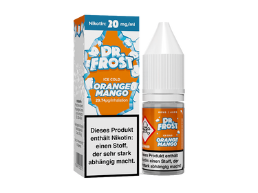 Dr. Frost - Ice Cold - Orange Mango - Nikotinsalz Liquid