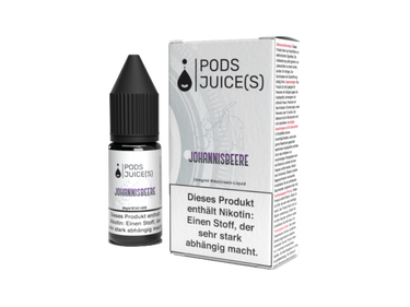 Pods Juice(s) - Johannisbeere - Nikotinsalz Liquid