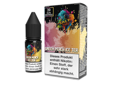 Salt Junky - Green Peach Ice Tea - Nikotinsalz Liquid